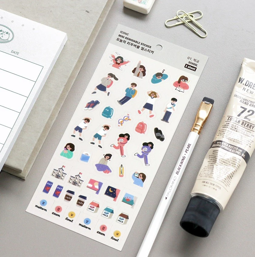 Naklejki ICONIC Haru Today Mini Removable Sticker - Image 9