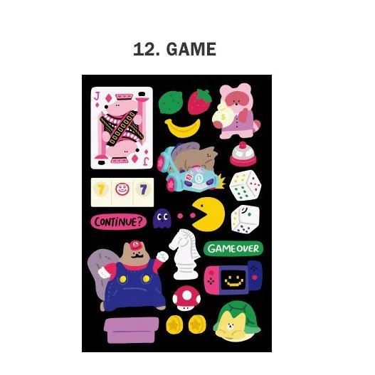 Naklejki ICONIC Merry Removable Sticker - Image 12