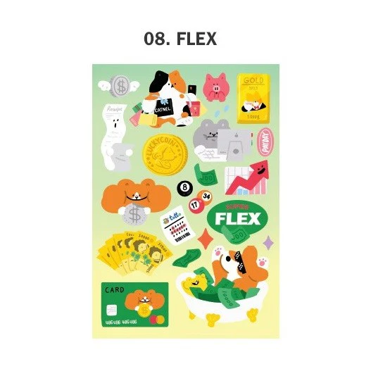 Naklejki ICONIC Merry Removable Sticker - Image 13