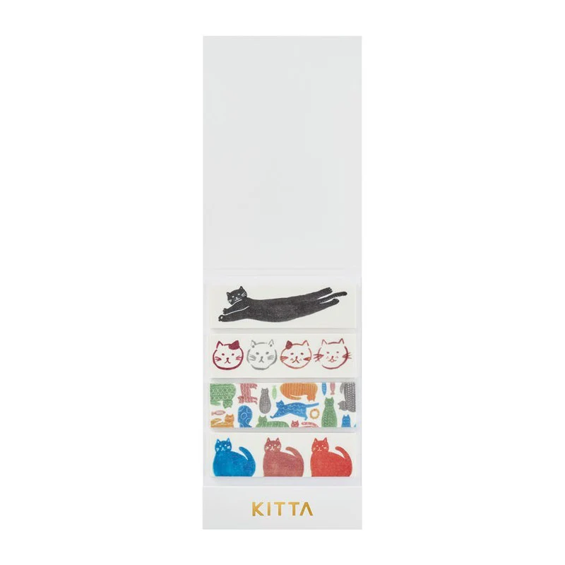 Naklejki indeksujące Hitotoki Kitta | Kotki - Image 2