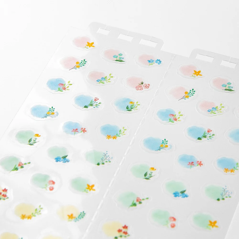 Naklejki Midori Sticker Calendar M | Kwiaty - Image 3