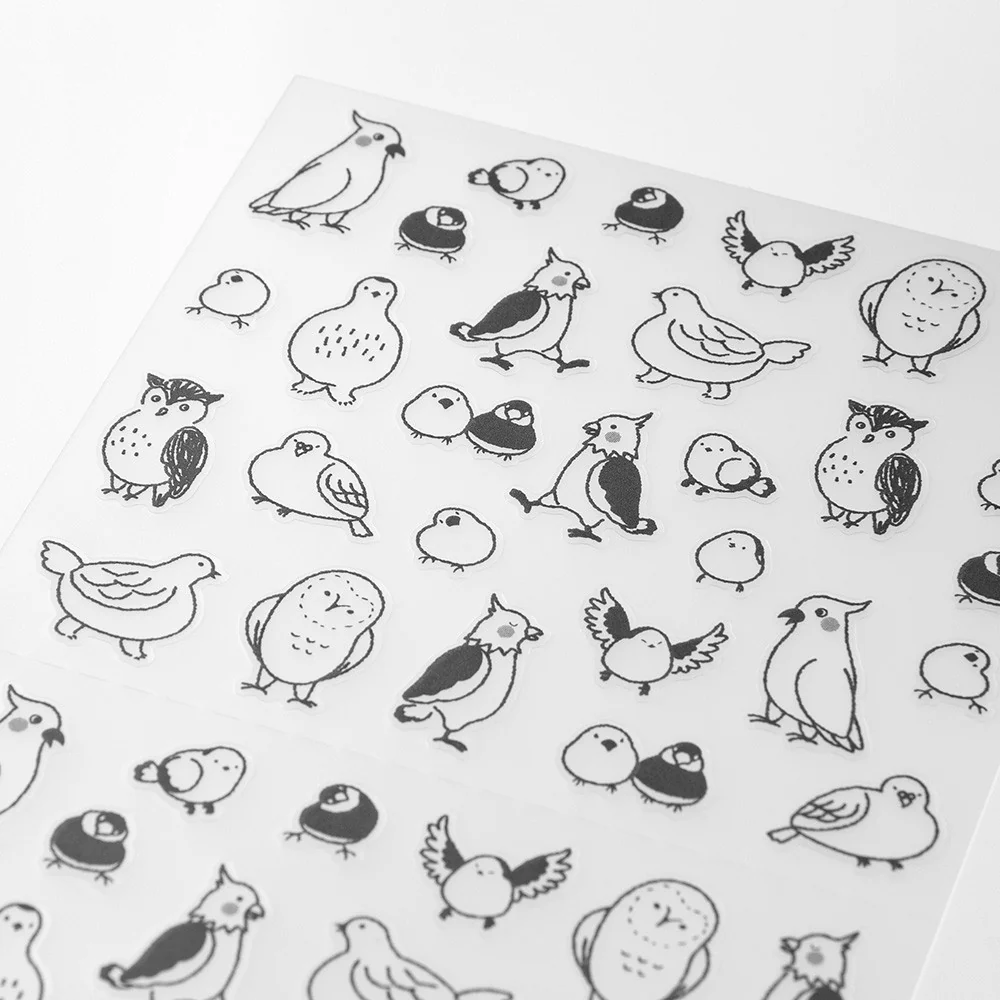 Naklejki Midori Sticker Collection Chat | Ptaki - Image 3