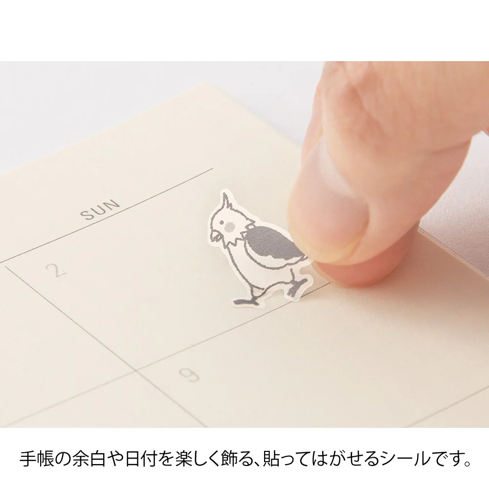 Naklejki Midori Sticker Collection Chat | Ptaki - Image 4