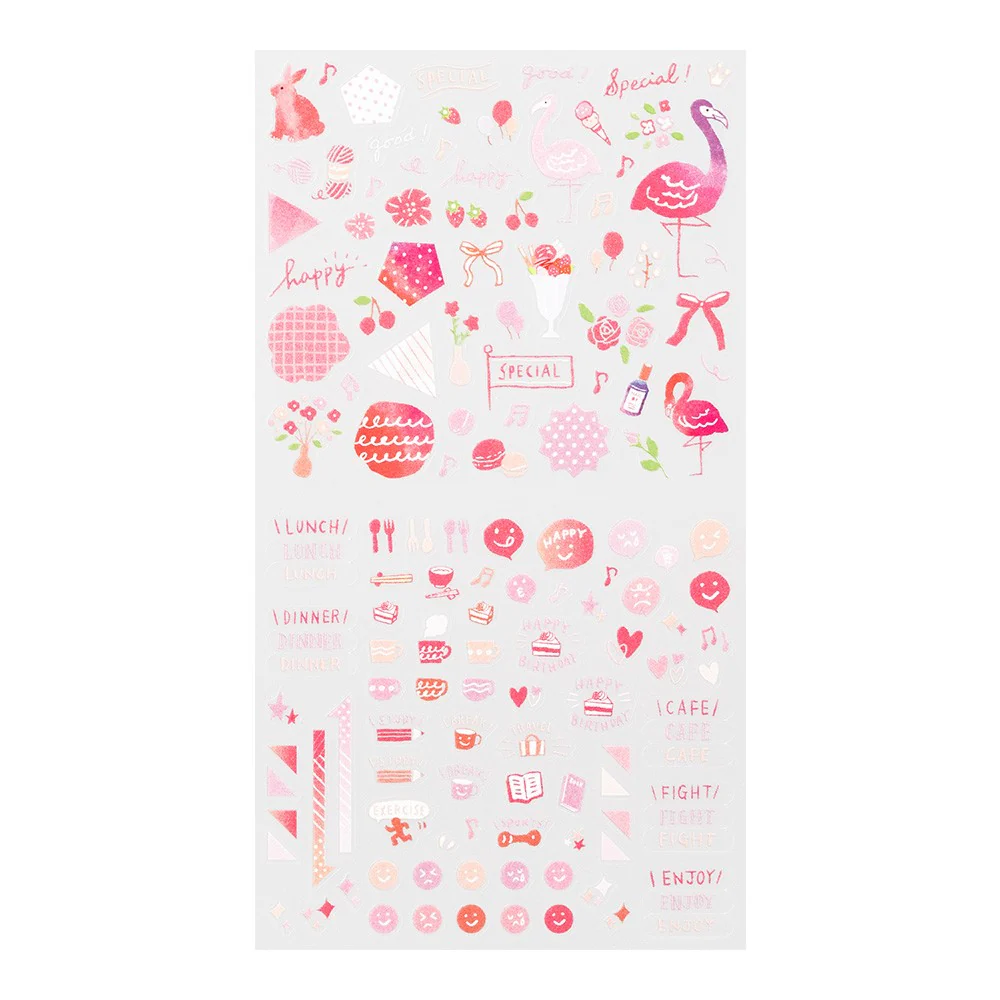 Naklejki Midori Sticker Collection Color | Różowy - Image 2