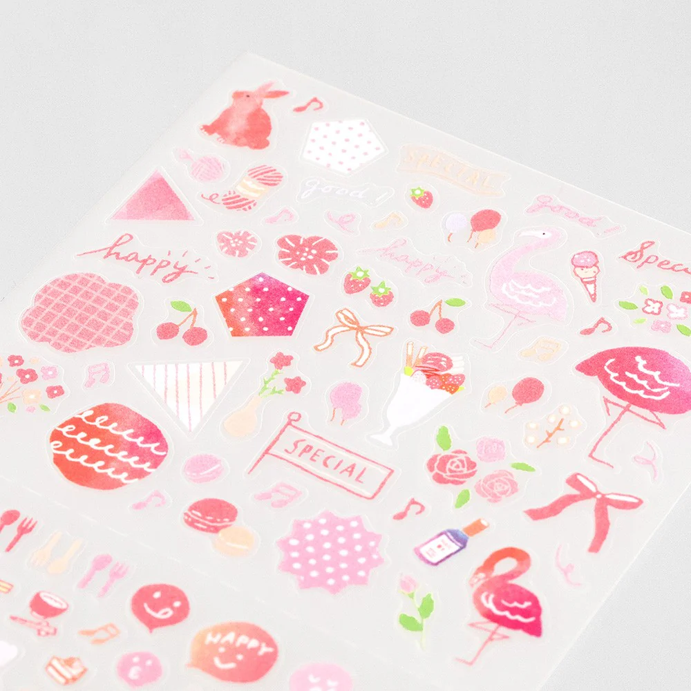 Naklejki Midori Sticker Collection Color | Różowy - Image 3