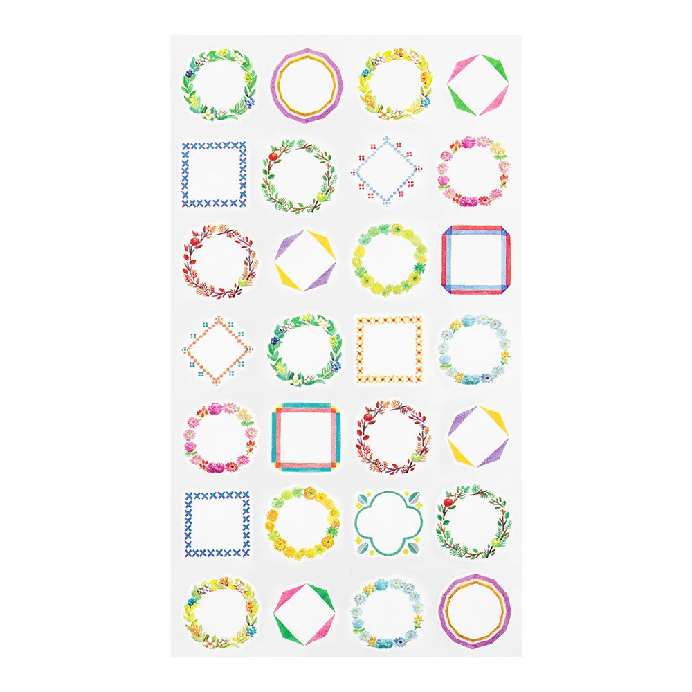 Naklejki Midori Stickers for Diary | Ramki - Image 2
