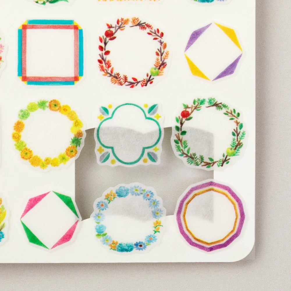 Naklejki Midori Stickers for Diary | Ramki - Image 3