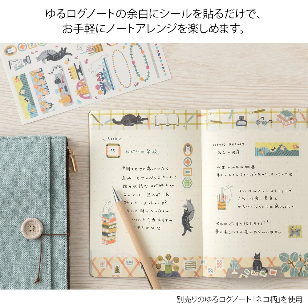Naklejki Midori Yuru Log | Koty - Image 4