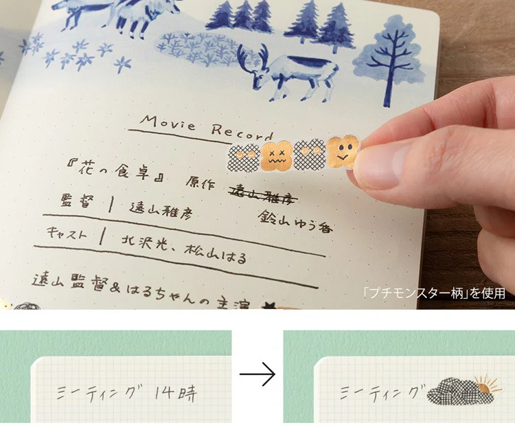 Naklejki Midori Yuru Log | Las - Image 4