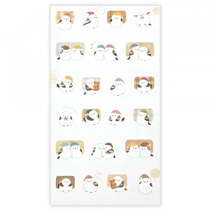 Naklejki Mattari Animals | Śpiące sikorki - Image 3