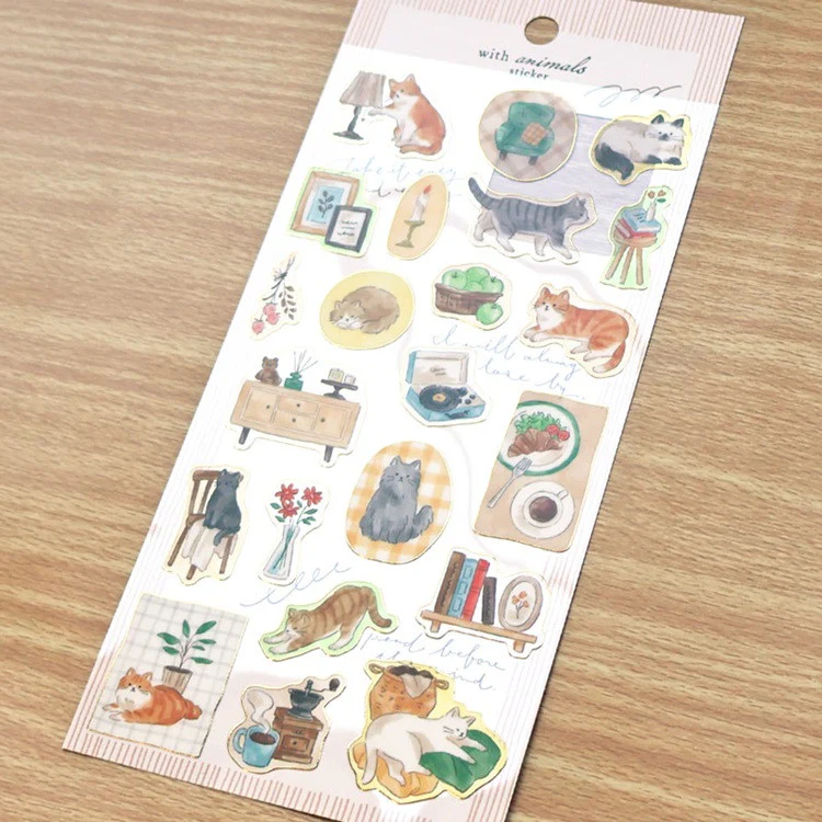 Naklejki With Animals | Kot - Image 2