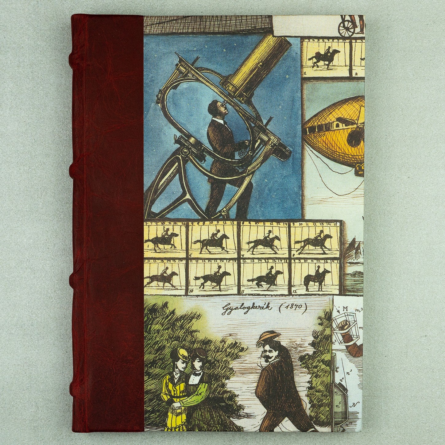 Notatnik Bomo Art Half Leather Bound Journal - Image 9
