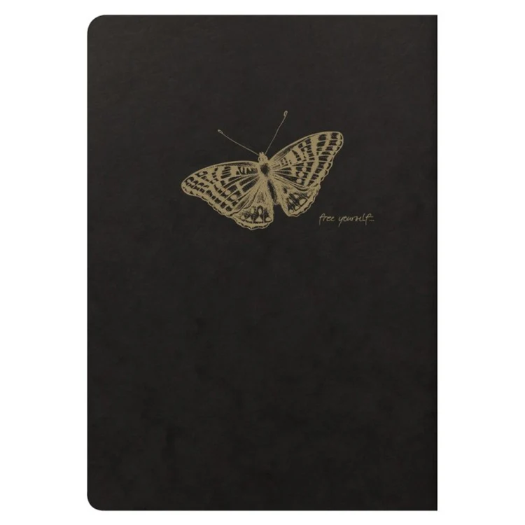 Notatnik Clairefontaine Flying Spirit A5 | Czarny - Image 2