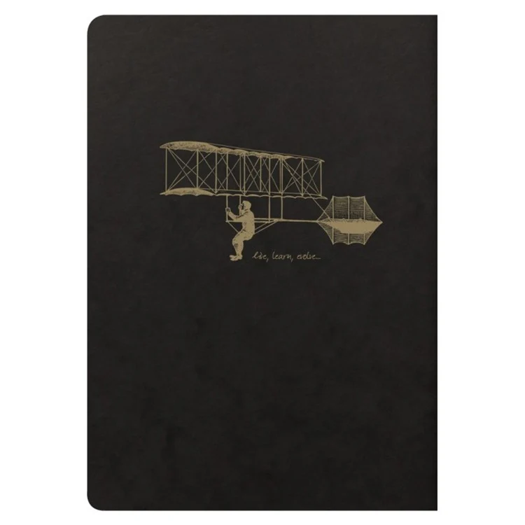 Notatnik Clairefontaine Flying Spirit A5 | Czarny - Image 3