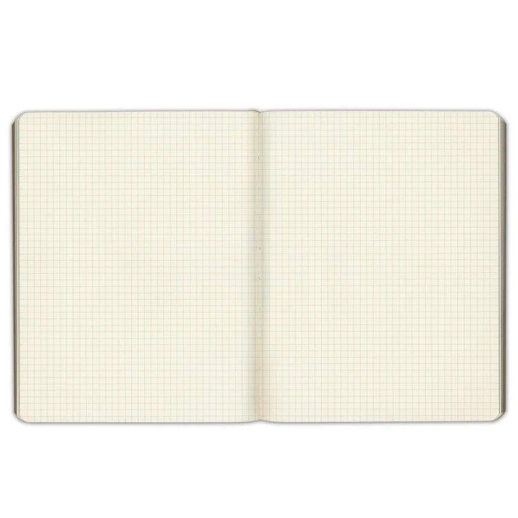 Notatnik w kratkę Gallery Leather Large Journal | Granatowy - Image 2