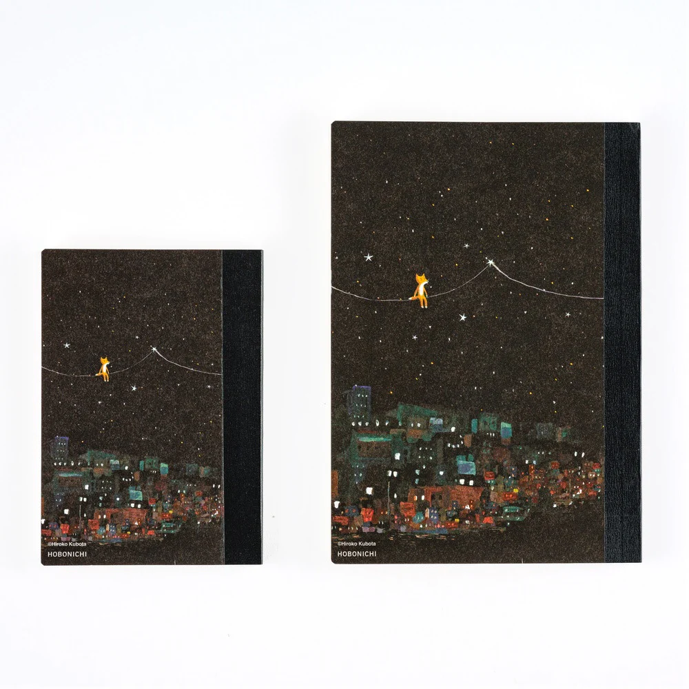 Notatnik Hobonichi A5 | Hiroko Kubota: Another night of falling star sparkles - Image 3