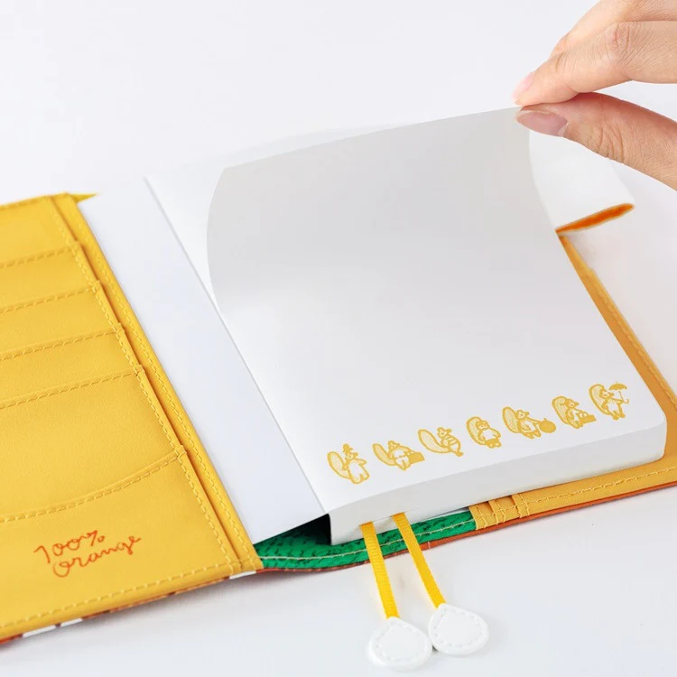 Notatnik Hobonichi Paper(s) | 100%ORANGE: Squirrel Appears - Image 4