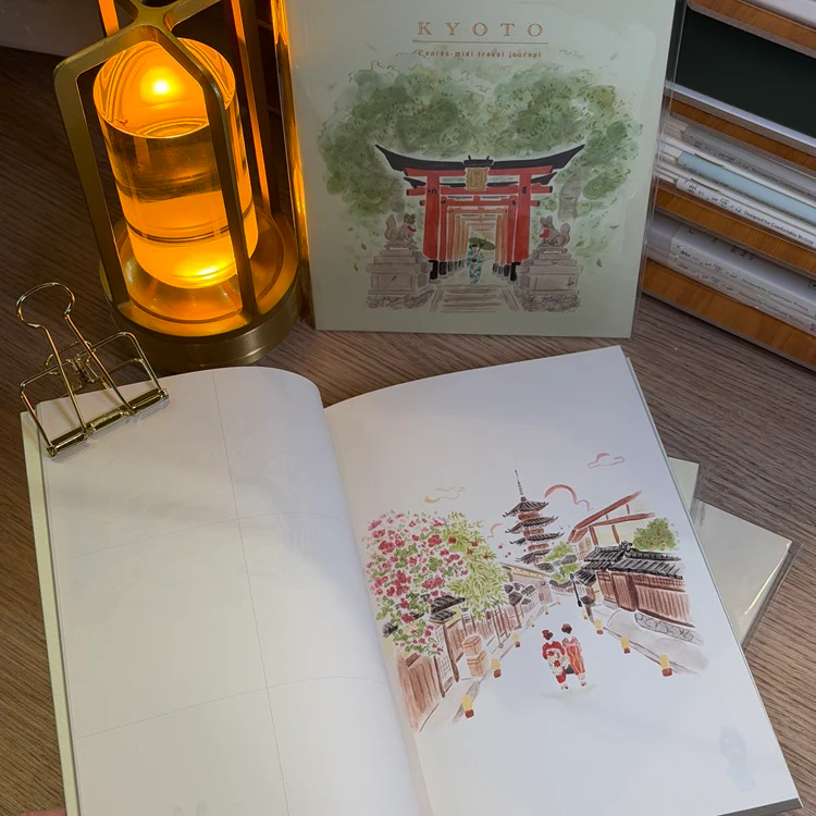 Notatnik ilustrowany L'apres-midi | Kyoto - Image 3