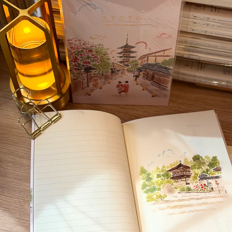 Notatnik ilustrowany L'apres-midi | Kyoto - Hokanji - Image 2