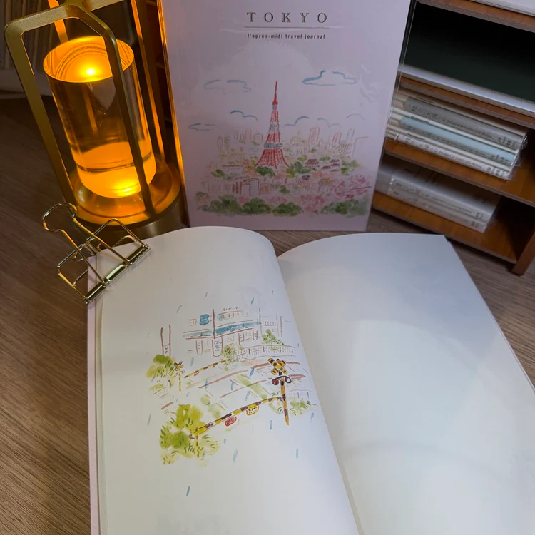 Notatnik ilustrowany L'apres-midi | Tokyo Tower - Image 2