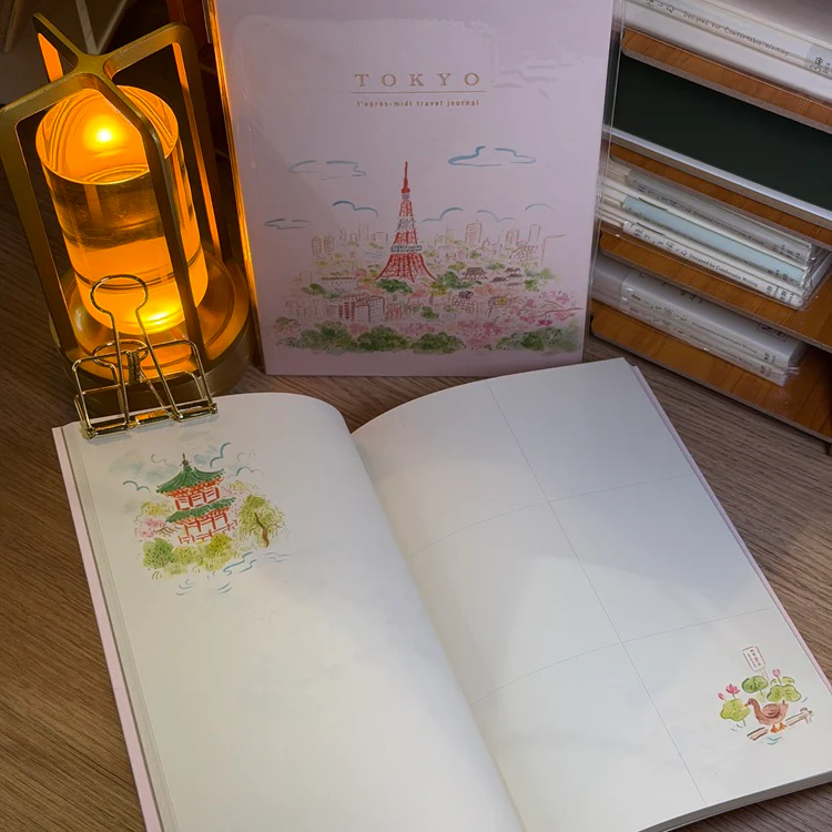 Notatnik ilustrowany L'apres-midi | Tokyo Tower - Image 3