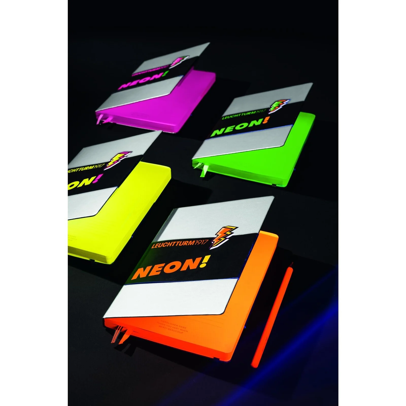Notatnik Leuchtturm1917 A5 NEON | Pomarańczowy - Image 2