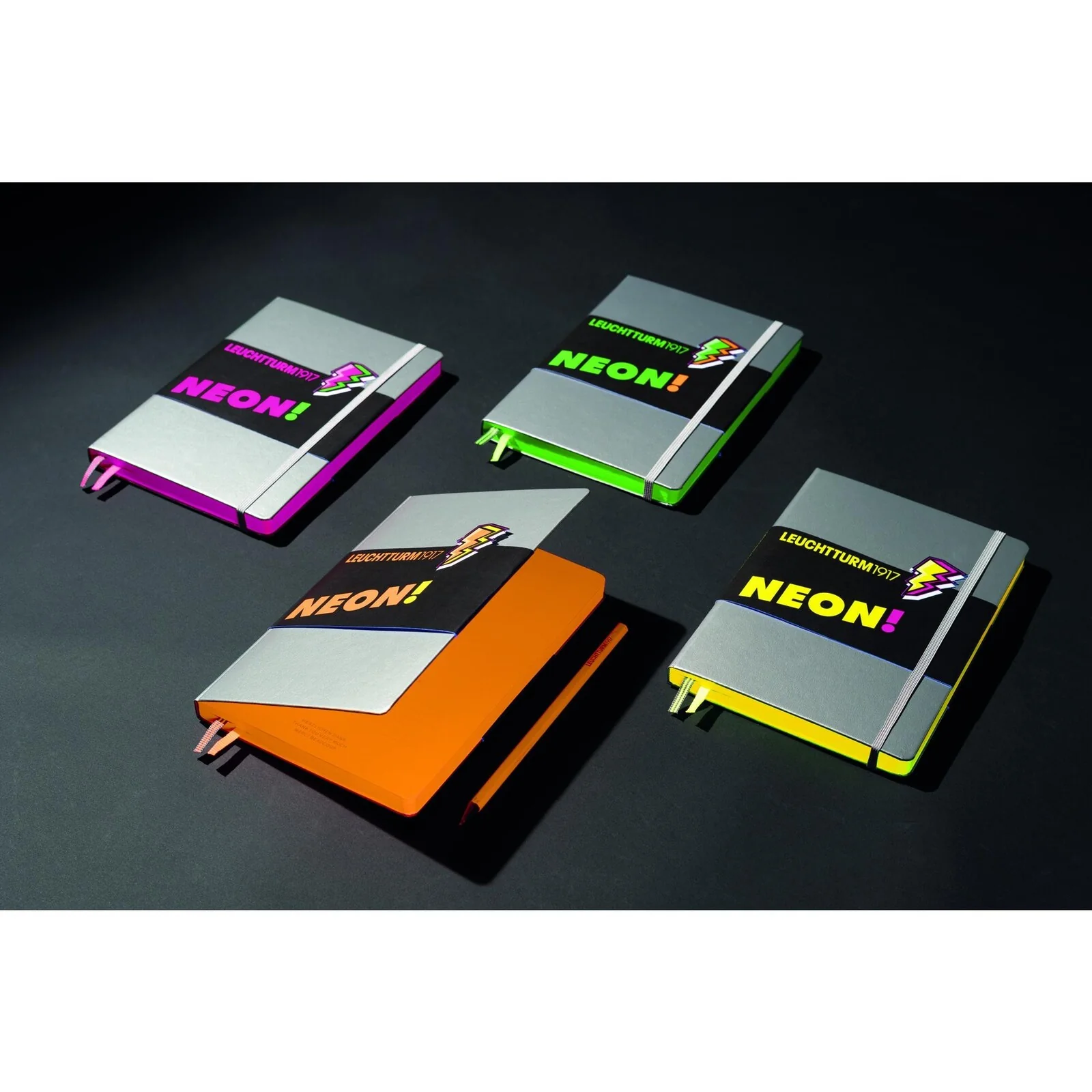 Notatnik Leuchtturm1917 A5 NEON | Pomarańczowy - Image 3