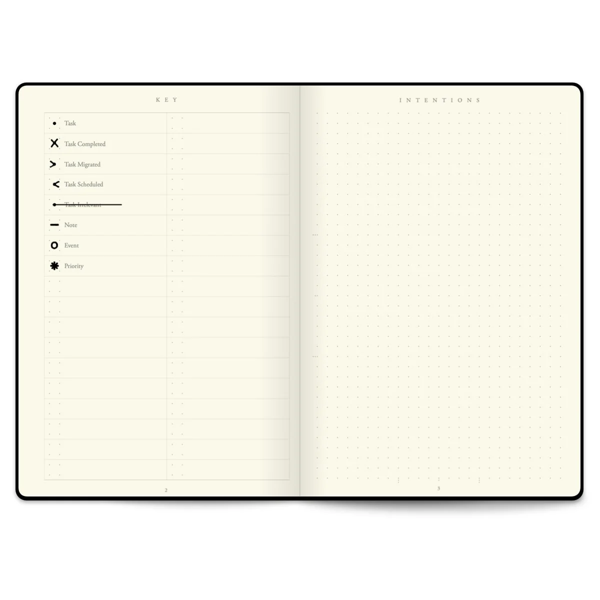 Notatnik Leuchtturm1917 Bullet Journal A5 Edycja 2 | Czarny - Image 2