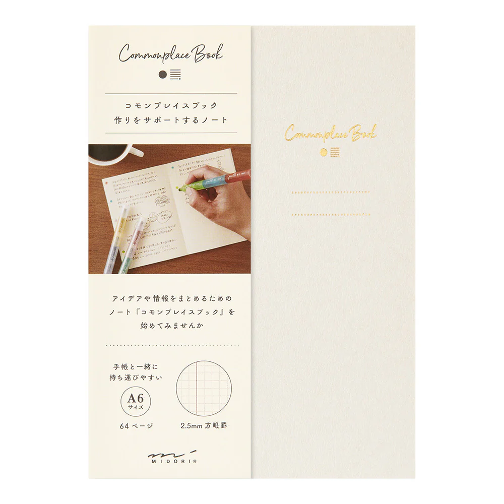 Notatnik Midori Commonplace Book A6 | Beżowy - Image 2