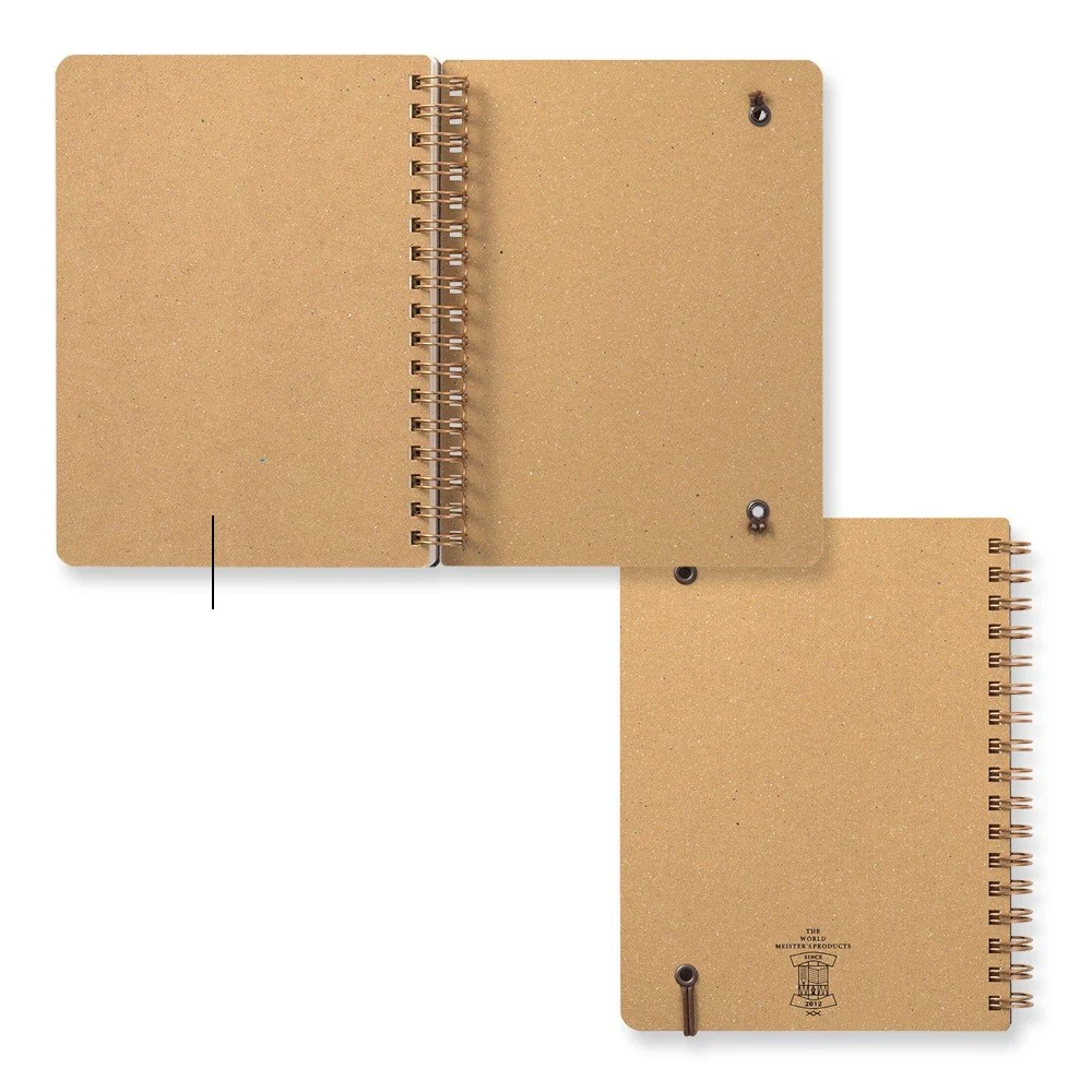 Notatnik Midori Grain B6 | Brązowy - Image 6