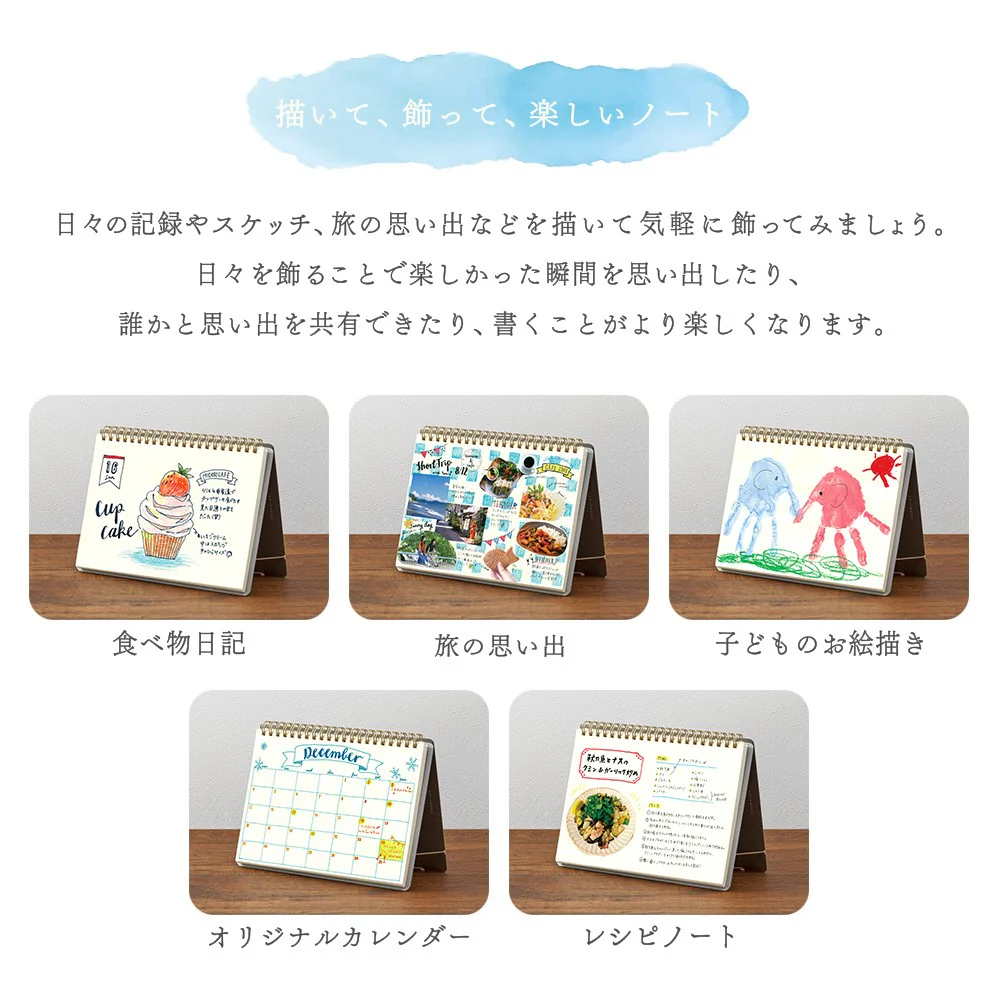 Notatnik Midori + Stand A5 | Kropki - Image 6
