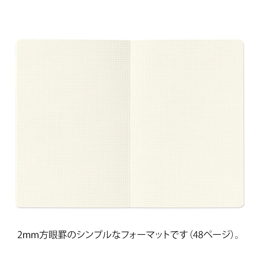 Notatnik Midori Yuru Log B6 | Kratka 2x2mm - Image 4