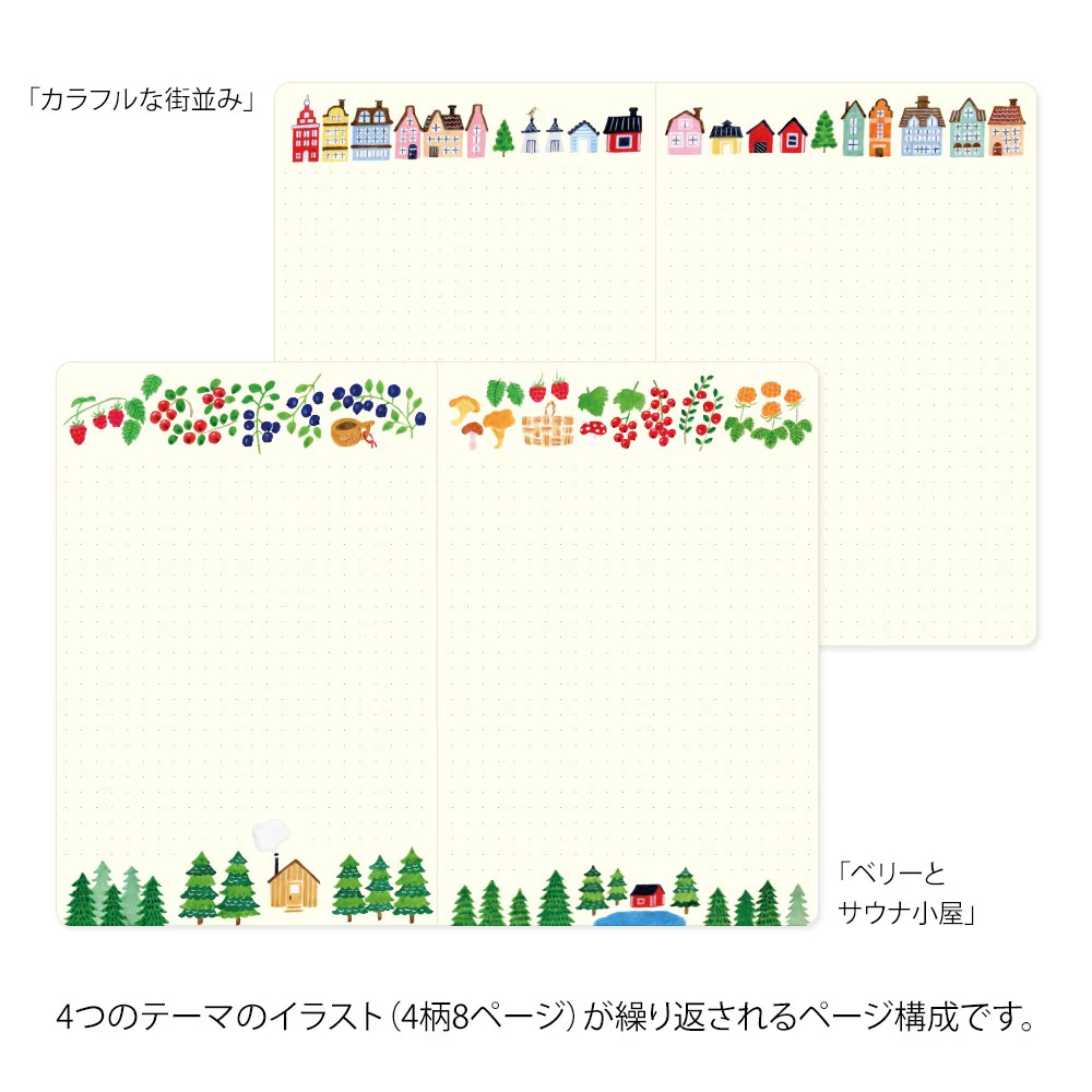 Notatnik Midori Yuru Log B6 | Skandynawia - Image 6