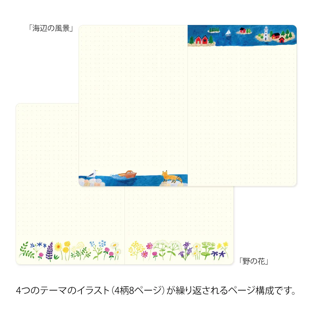 Notatnik Midori Yuru Log B6 | Skandynawia - Image 7