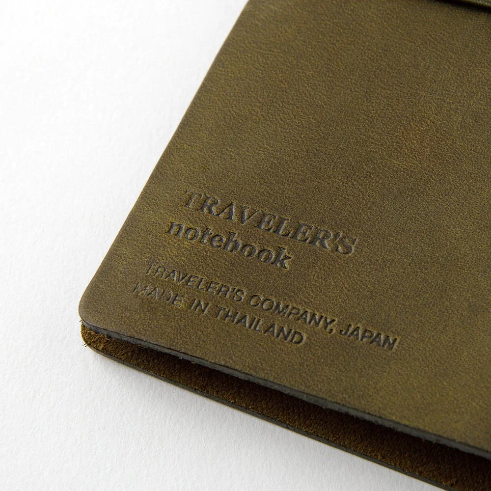 Notatnik Traveler's Notebook Passport Size | Olive - Image 6