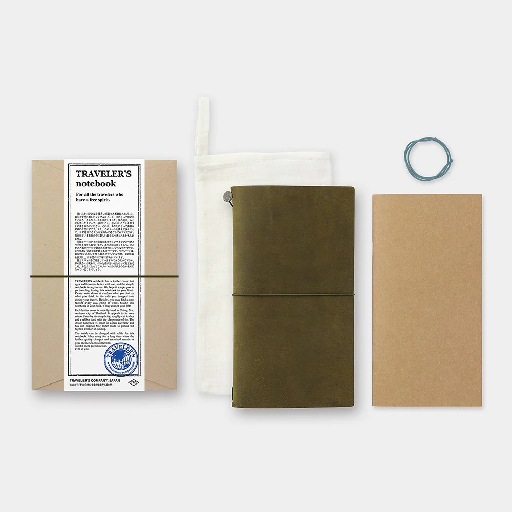 Notatnik Traveler's Notebook Regular Size | Olive - Image 2
