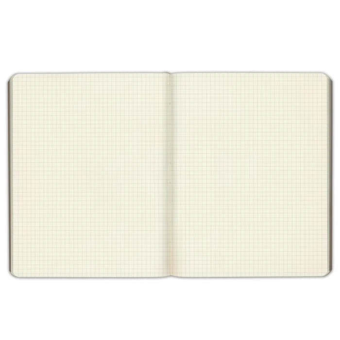 Notatnik w kratkę Gallery Leather Large Journal | Brązowy - Image 5
