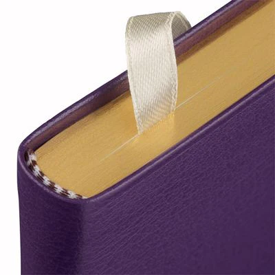 Notatnik w linie Gallery Leather Desk Journal | Granatowy - Image 3