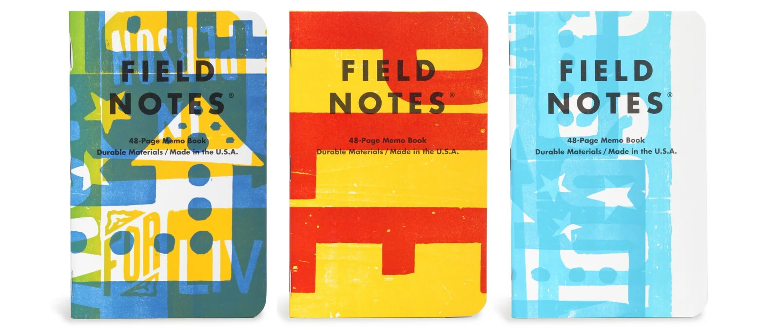 Notatniki Field Notes Hatch Show Print 3 pack w linie - Image 3