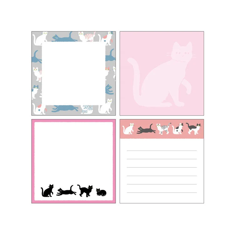 Notes 10x10 cm | Kot - Image 2