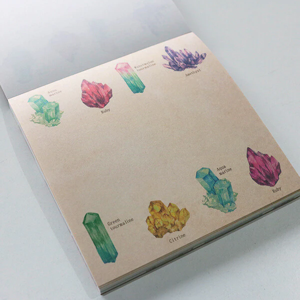Notes Memo Pad Study Holic | Mineralogia - Image 3