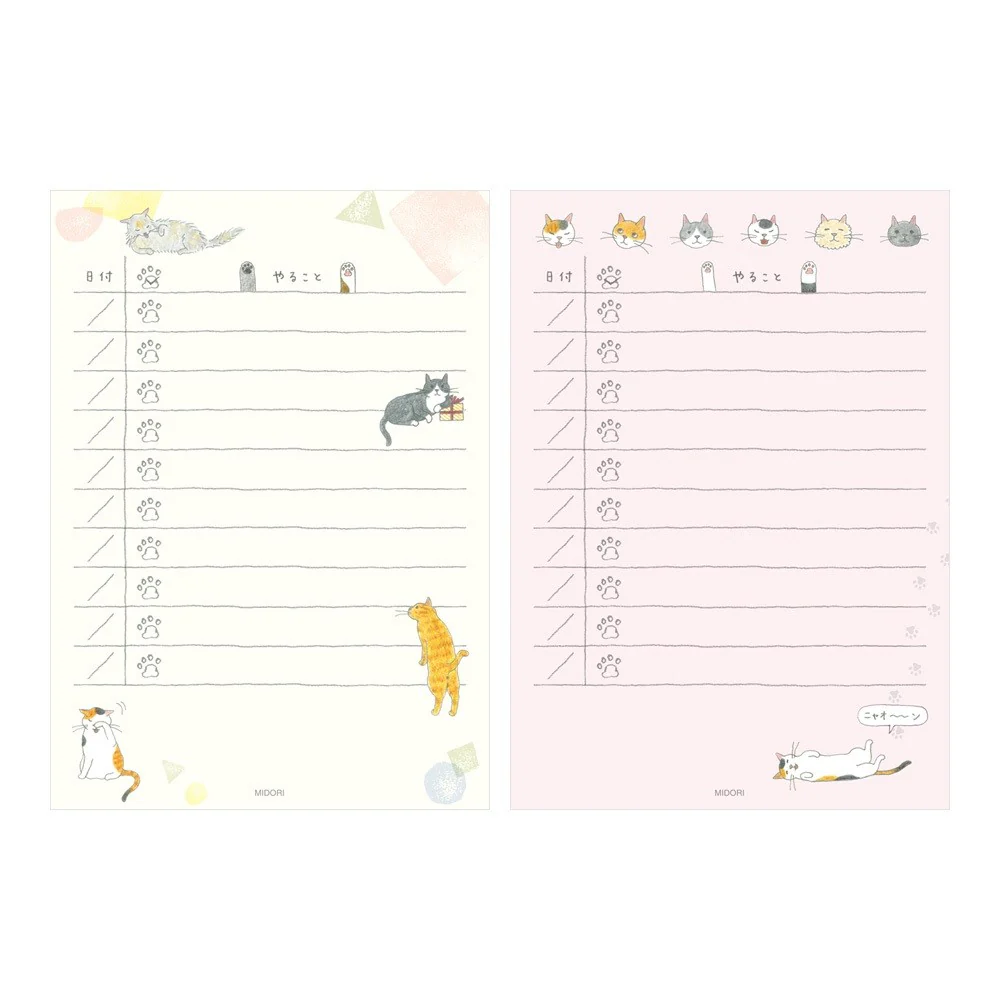 Notes Midori To Do Memo Pad | Kot - Image 4