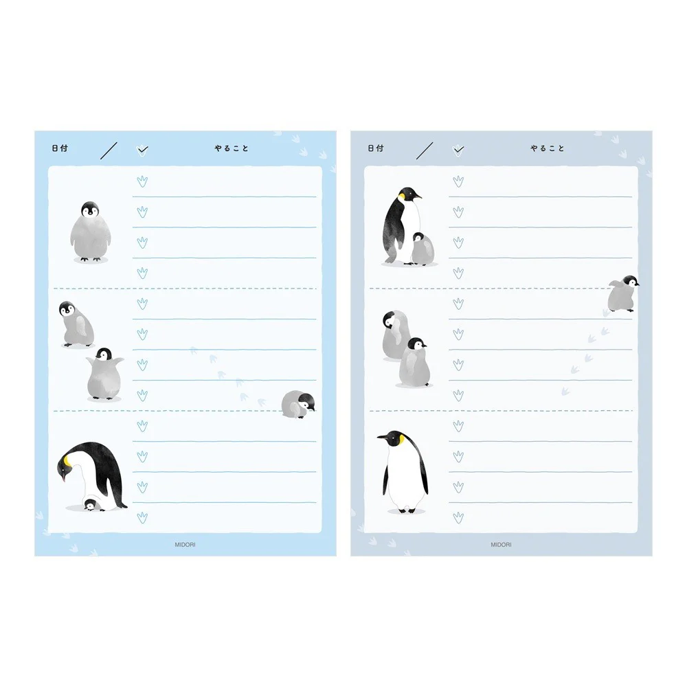 Notes Midori To Do Memo Pad | Pingwin - Image 4