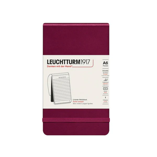 Notes Reporterski Leuchtturm1917 | Bordowy - Image 3