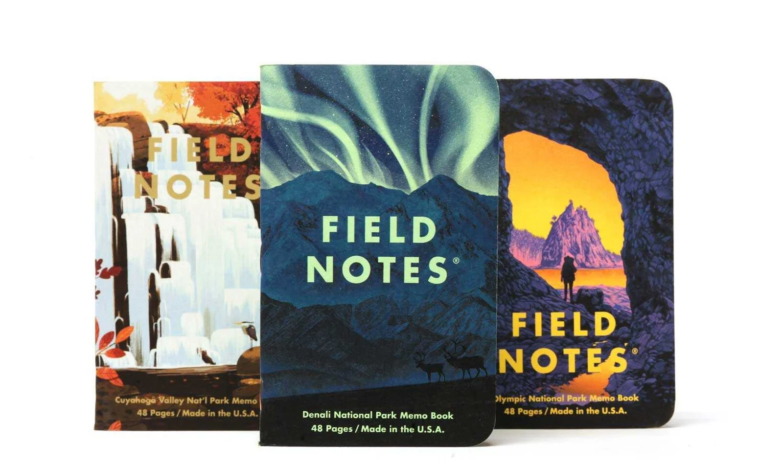Notesy Field Notes Parki Narodowe Stanów Zjednoczonych 3 szt. w kratkę - Image 17
