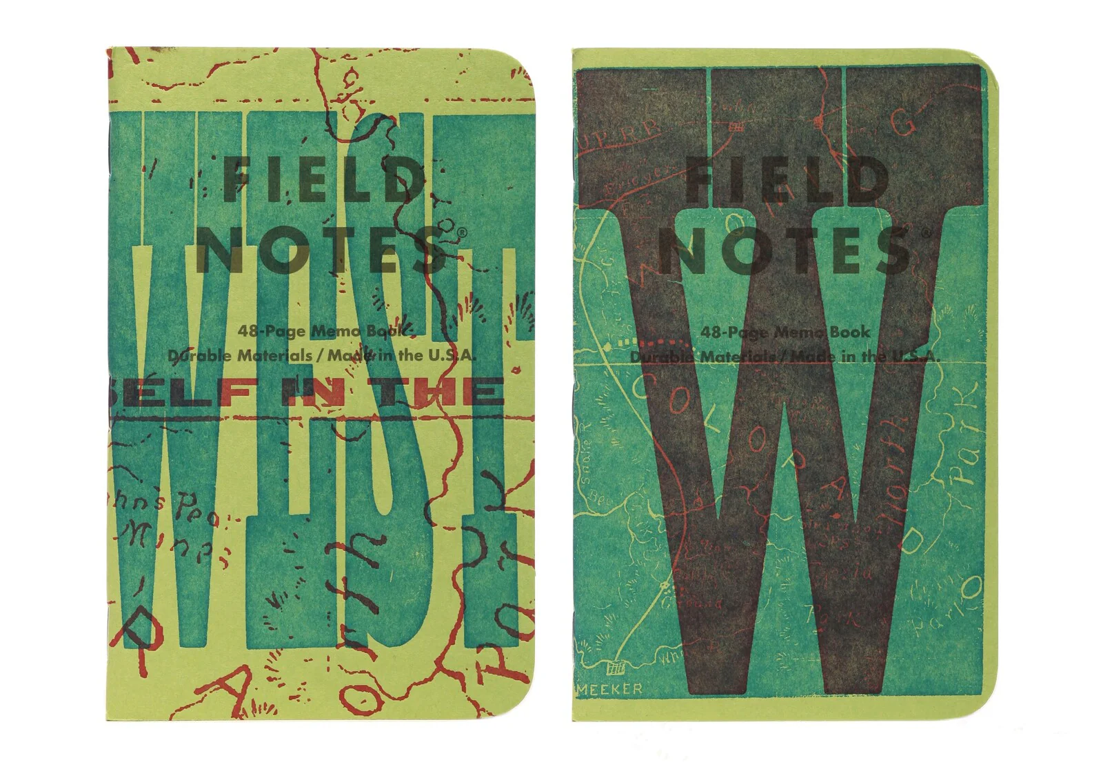 Notesy Field Notes United States of Letterpress A 3 szt. w kratkę - Image 3