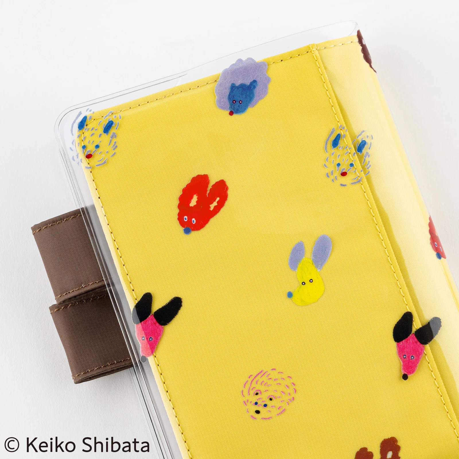 Okładka Hobonichi A6 Cover on Cover |  Keiko Shibata: Dog Ears Fluttering in the Wind - Image 2