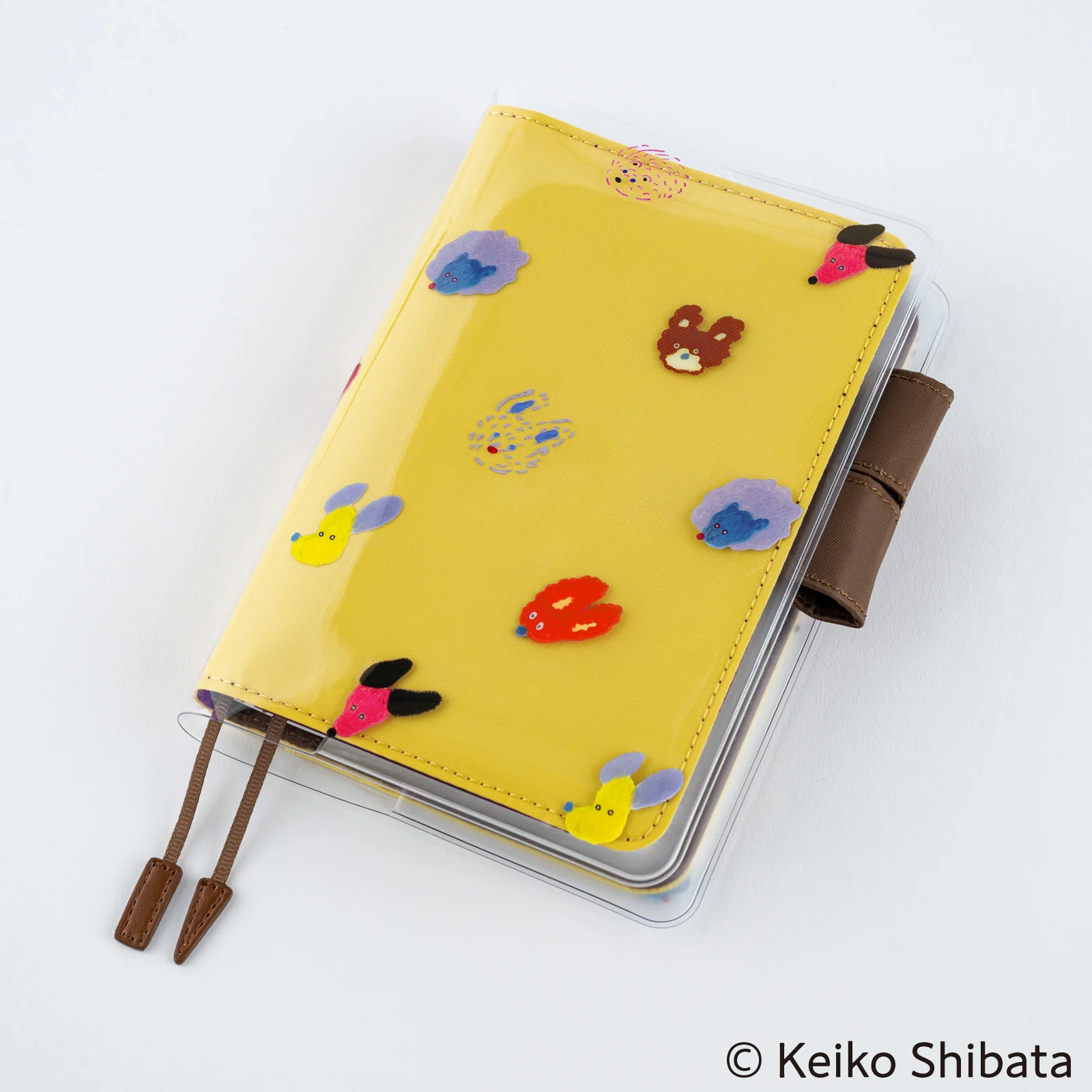 Okładka Hobonichi A6 Cover on Cover |  Keiko Shibata: Dog Ears Fluttering in the Wind - Image 3