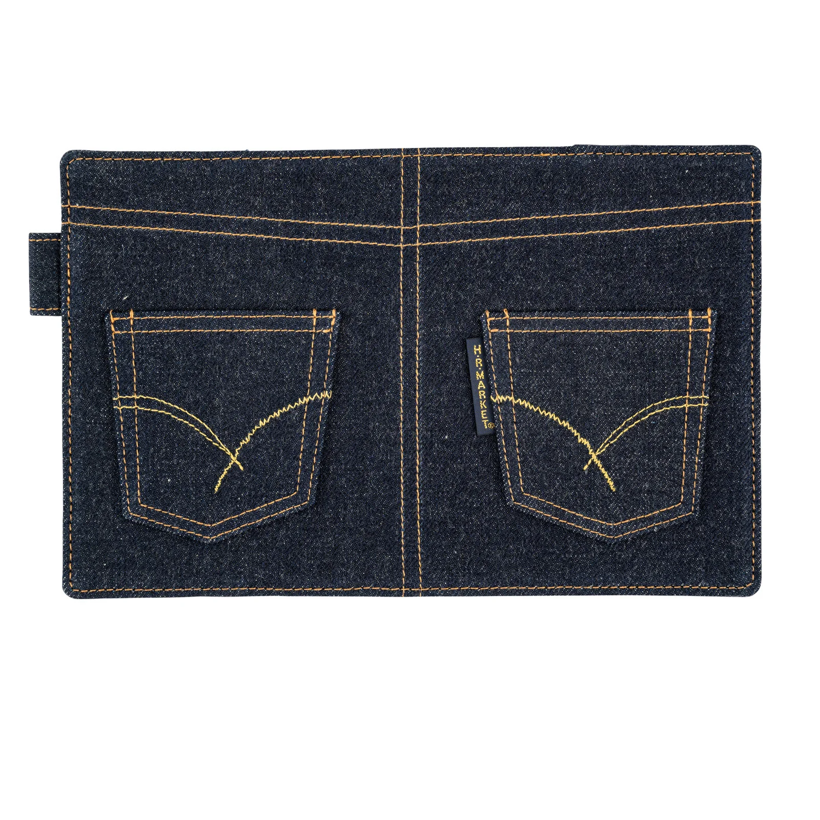 Okładka na Kalendarz 5-letni Hobonichi A6 | Hollywood Ranch Market: Indigo Jeans Pocket - Image 4