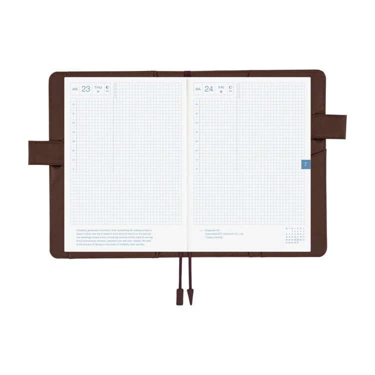 Okładka na kalendarz Hobonichi Techo A5 | Colors: Sweet Cacao - Image 8